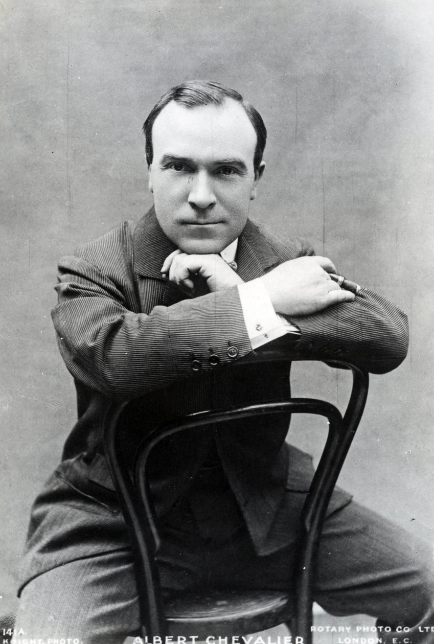 Albert Chevalier da English Photographer