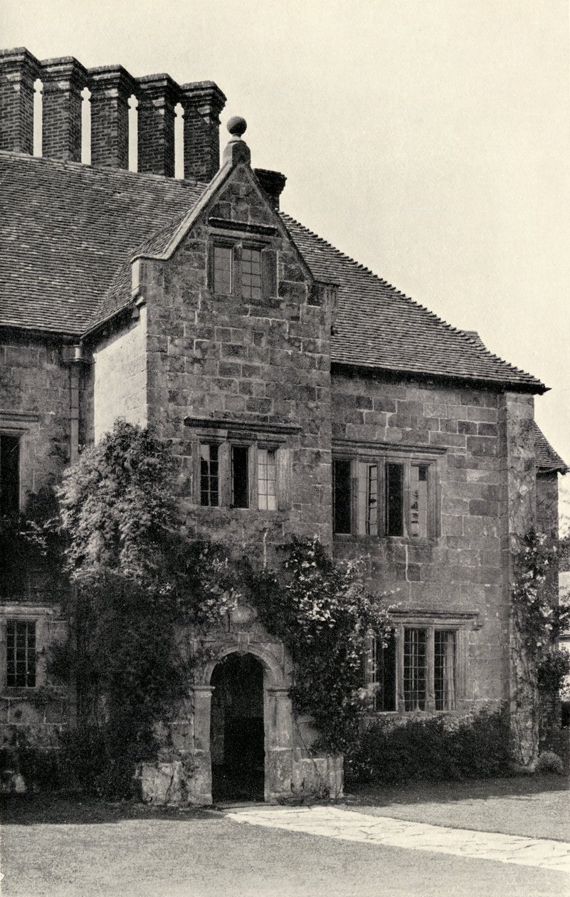 Batemans Burwash, Sussex, casa di Rudyard Kipling, da Something of Myself, pubblicato nel 1937 da English Photographer