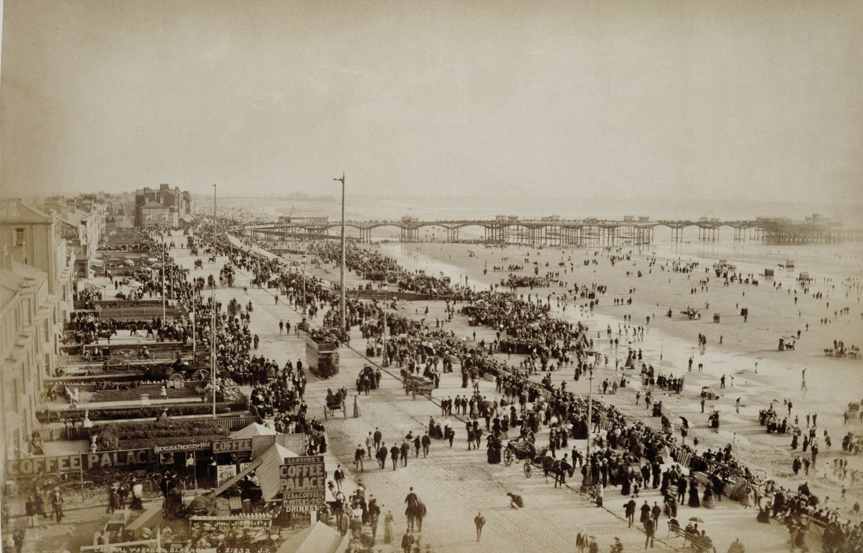 Spiaggia di Blackpool da English Photographer