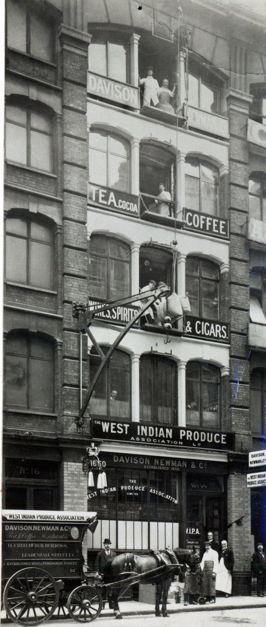 Davison Newman e co, Creechurch Lane, Londra c.1920 da English Photographer