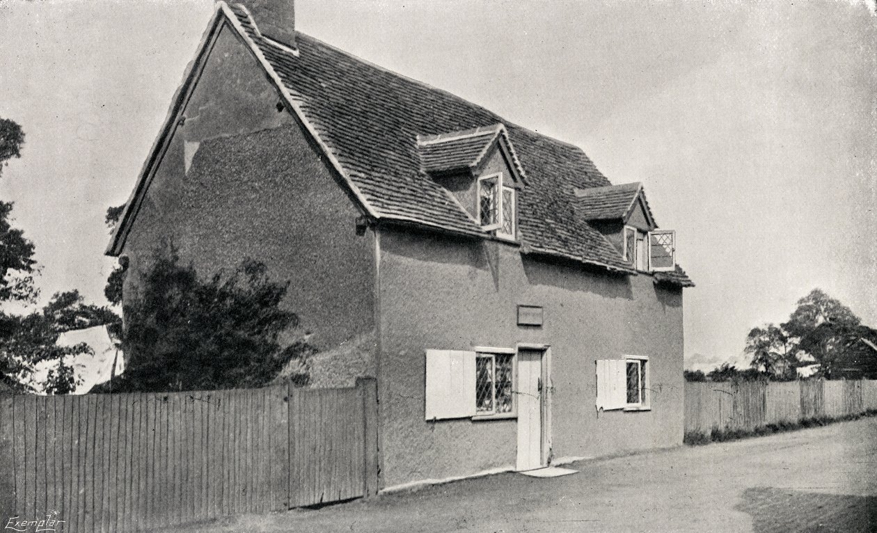Casa di John Bunyan nel Bedfordshire da English Photographer