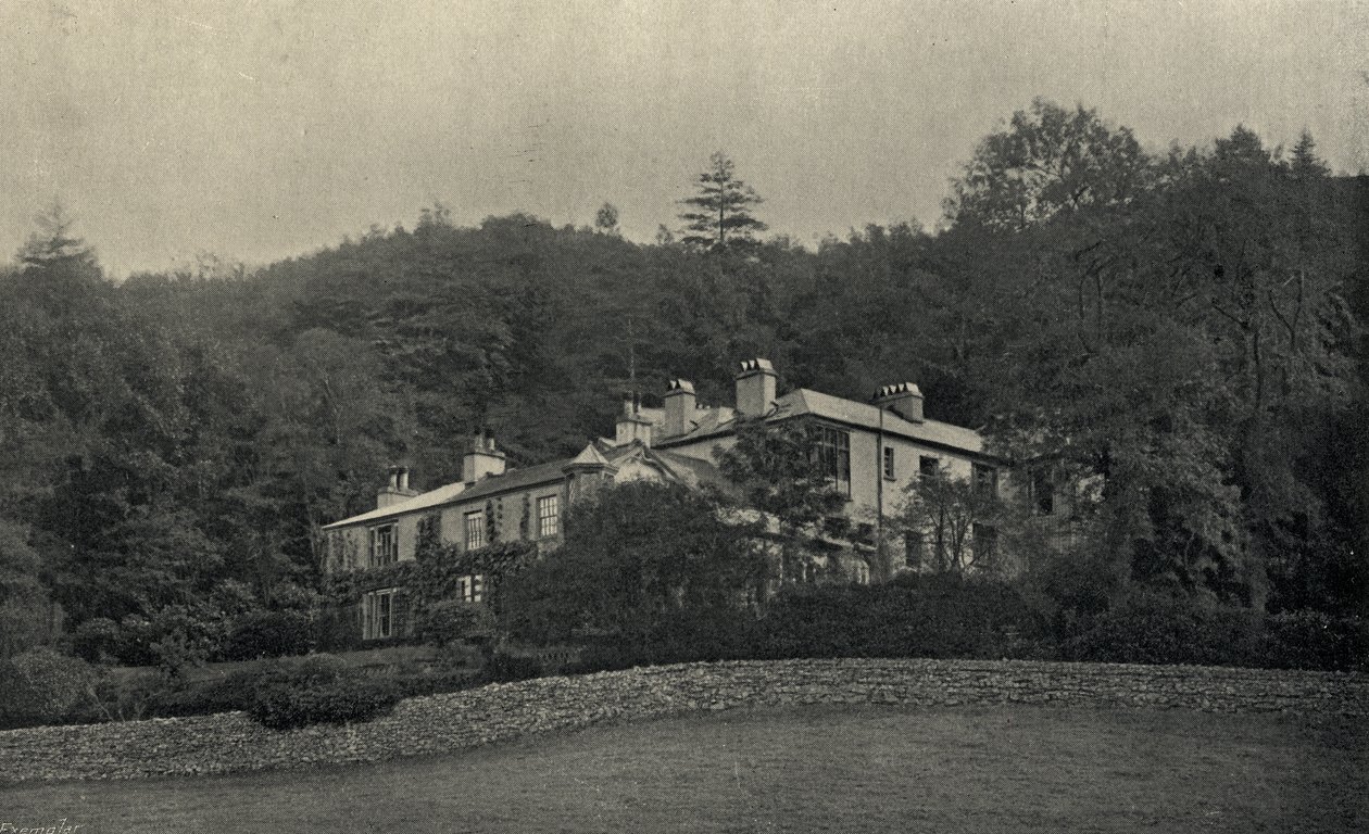 Casa di John Ruskin a Brantwood da English Photographer