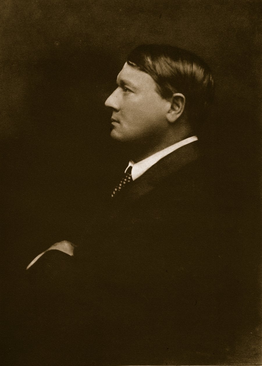 Lord Northcliffe, nominato capo della Missione di Guerra Britannica negli USA, giugno 1917, 1914-19 da English Photographer