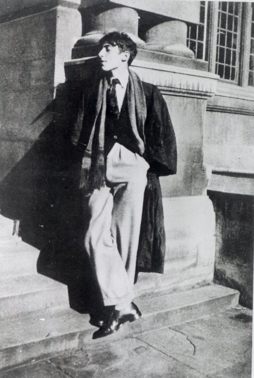 Louis MacNeice durante il suo periodo a Oxford, 1926-30 da English Photographer
