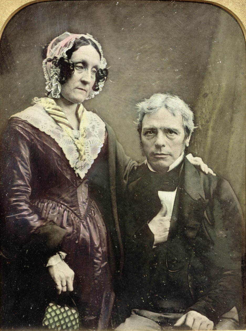 Michael e Sarah Faraday, 1840-50 (dagherrotipo) da English Photographer