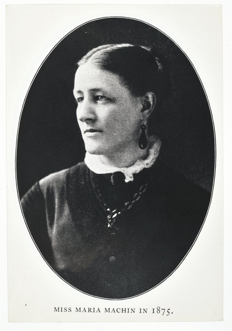 Miss Maria Machin, 1875 da English Photographer