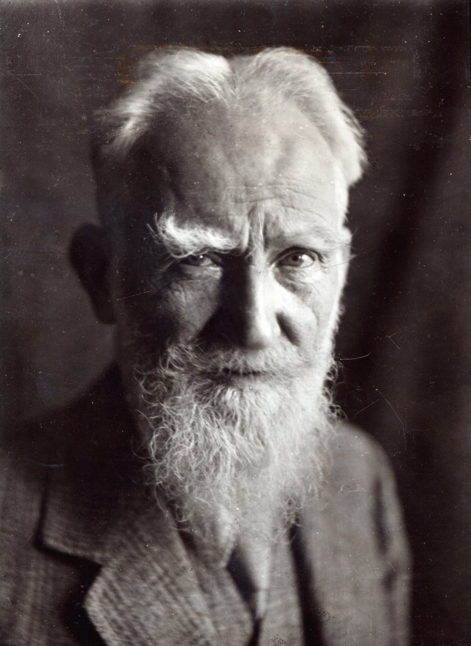 Ritratto di George Bernard Shaw, febbraio 1933 da English Photographer