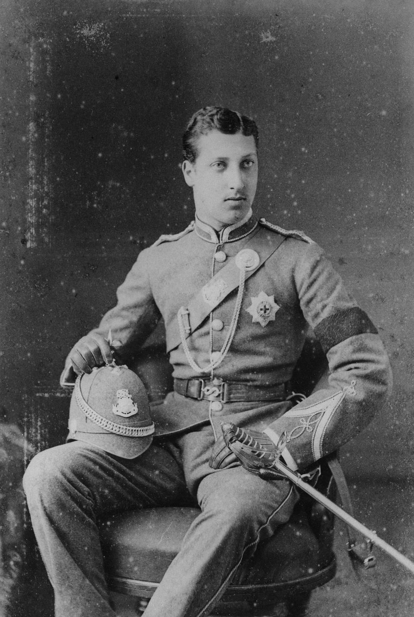 Principe Alberto Vittorio, Duca di Clarence e Avondale, 1885 da English Photographer