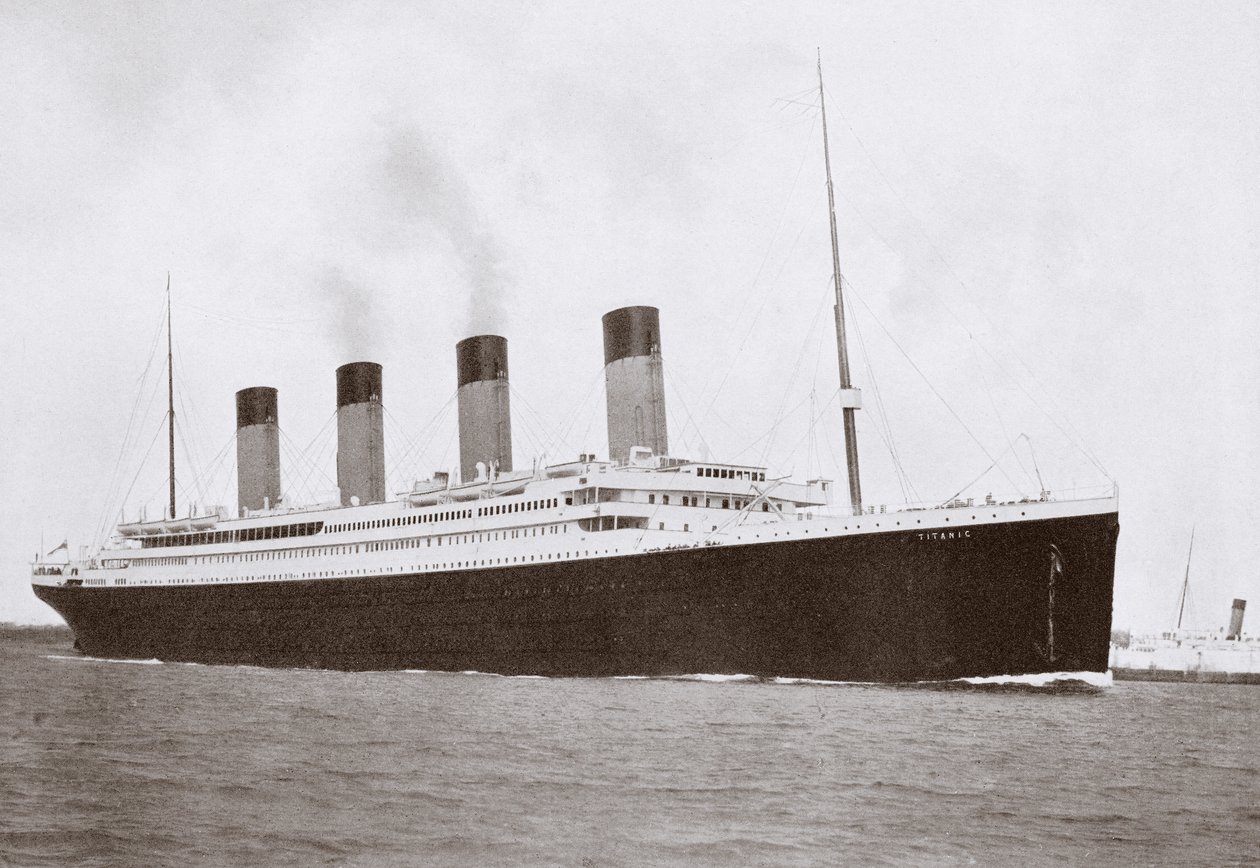 RMS Titanic della White Star Line da English Photographer