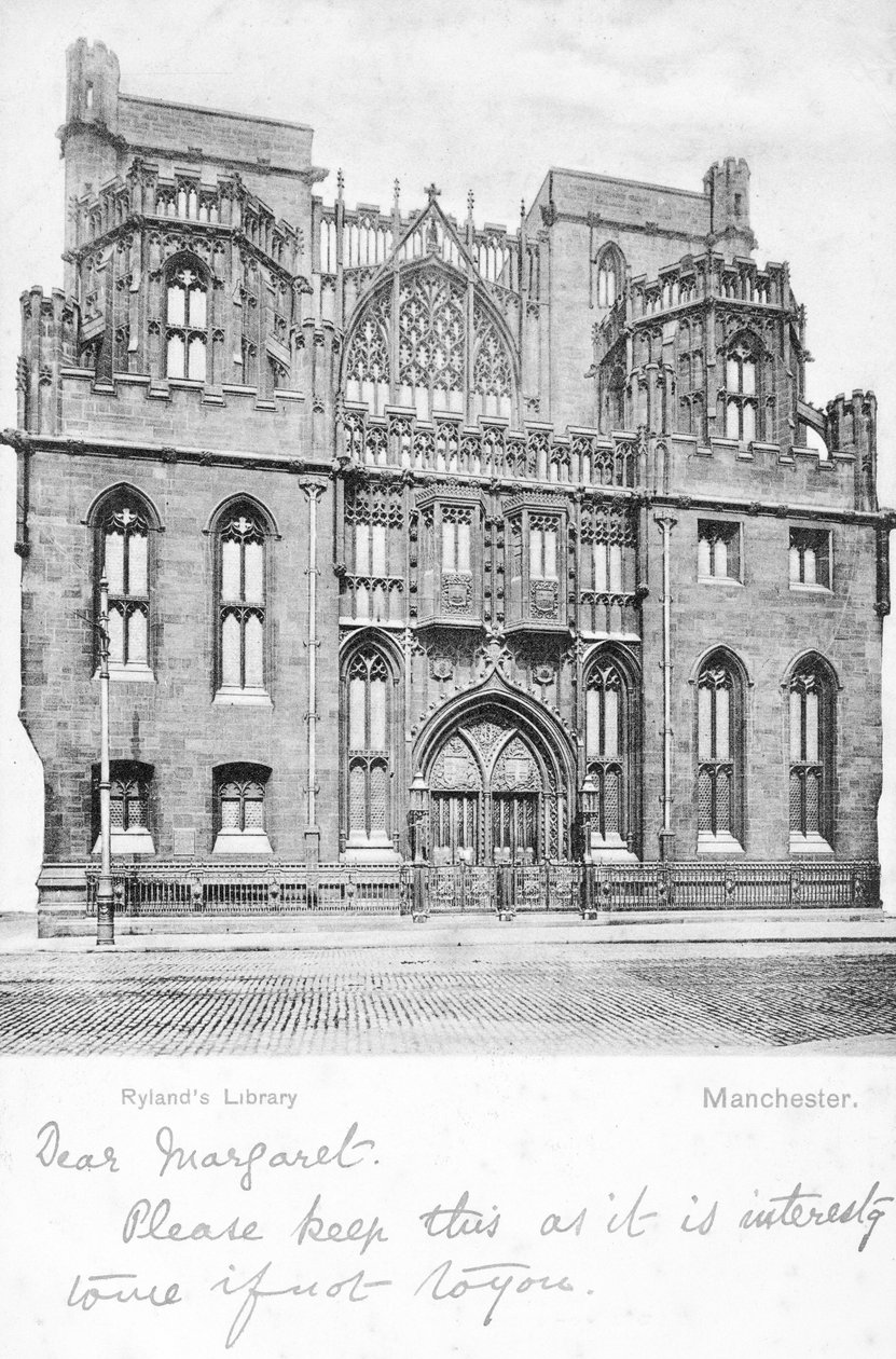 Biblioteca Ryland, Manchester da English Photographer
