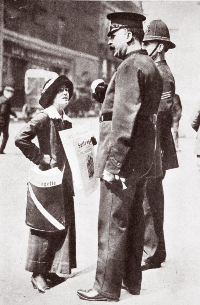 Suffragetta, 1913 da English Photographer