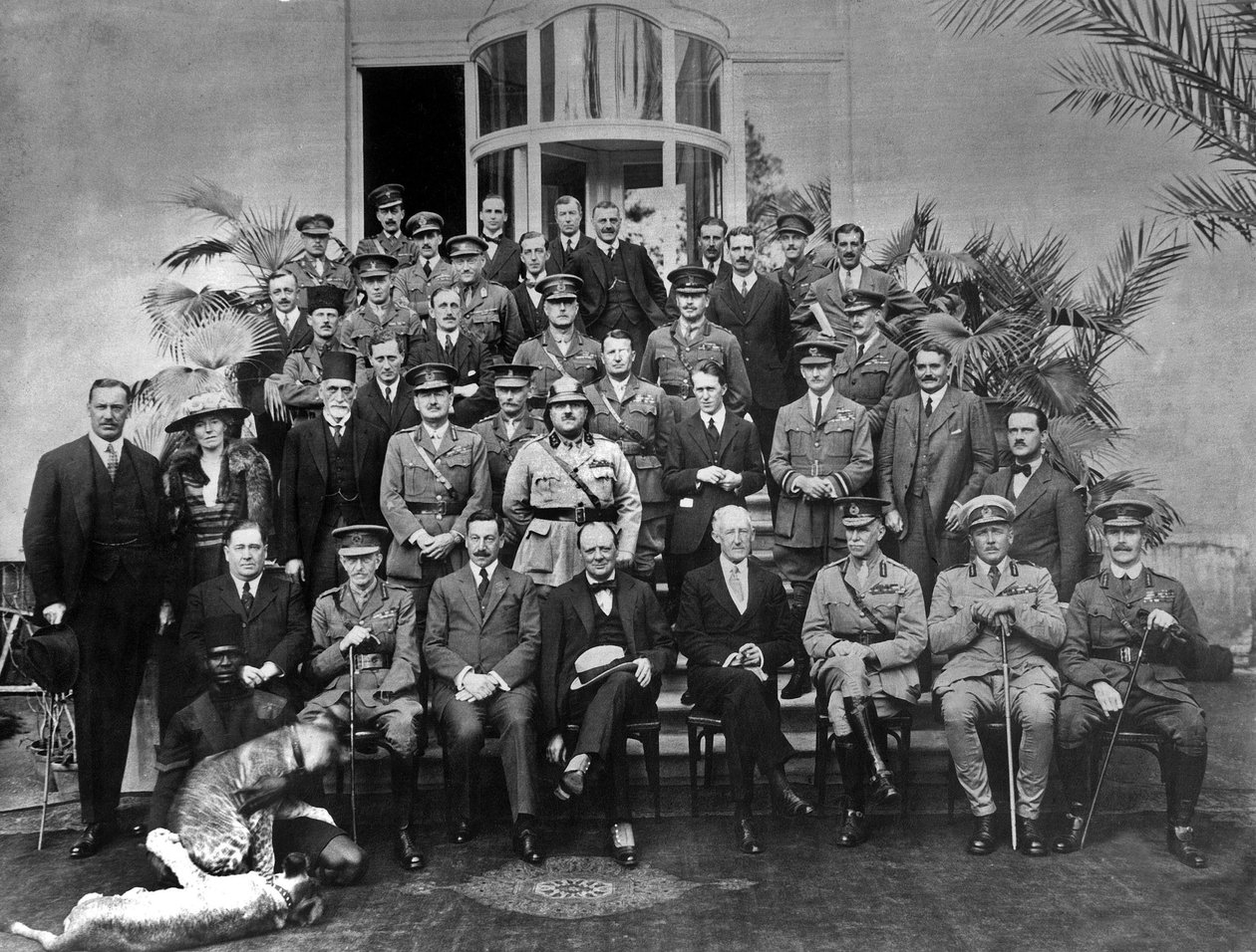 La Conferenza del Cairo, 1921 da English Photographer