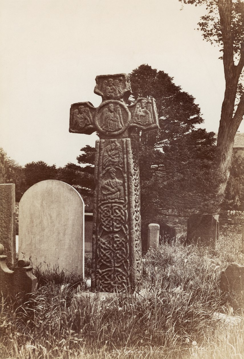 La Croce di Eyam (foto seppia) da English Photographer