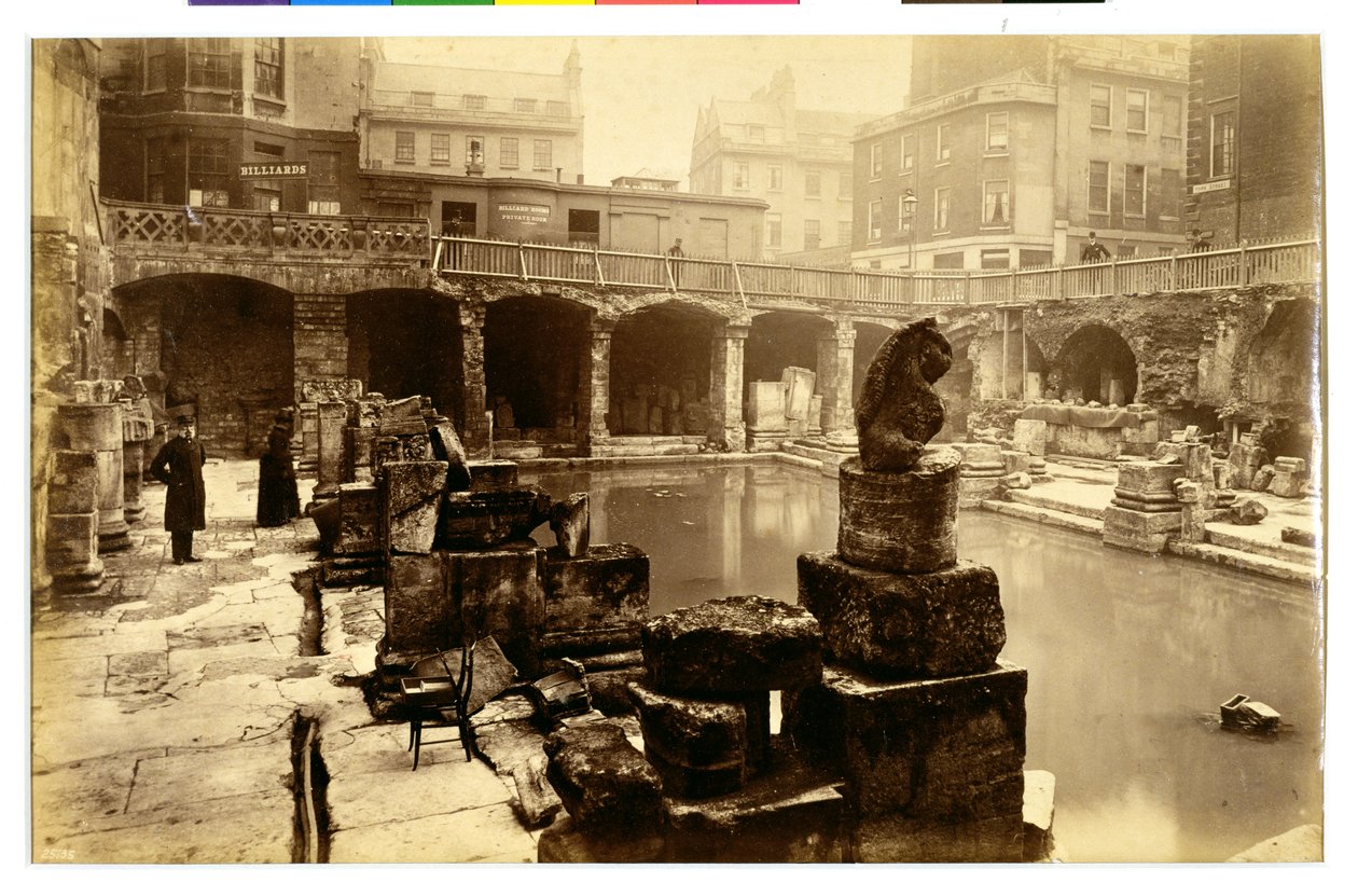 Le grandi terme romane, Bath da English Photographer