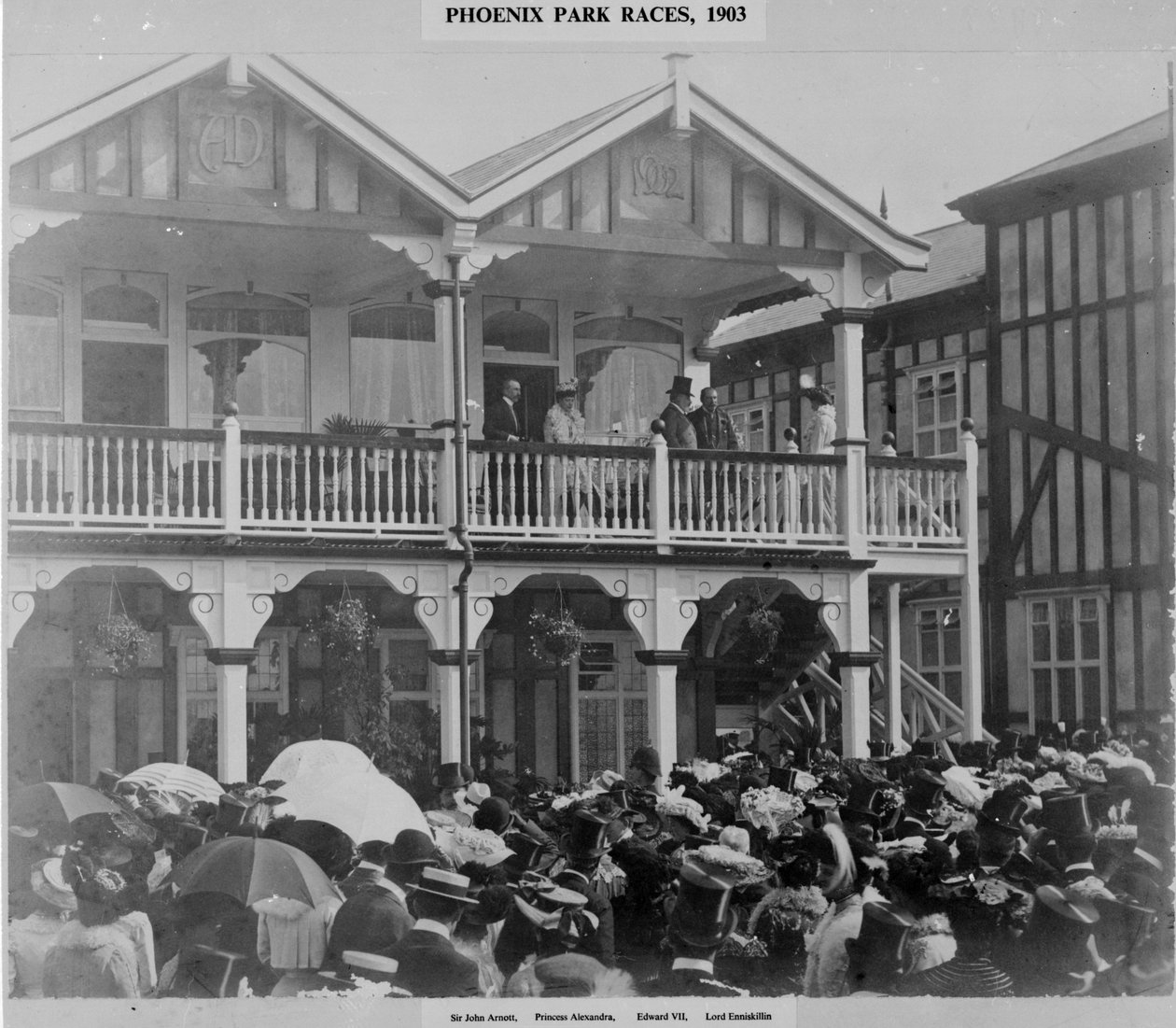 Le prime corse del Phoenix Park, 1903 da English Photographer