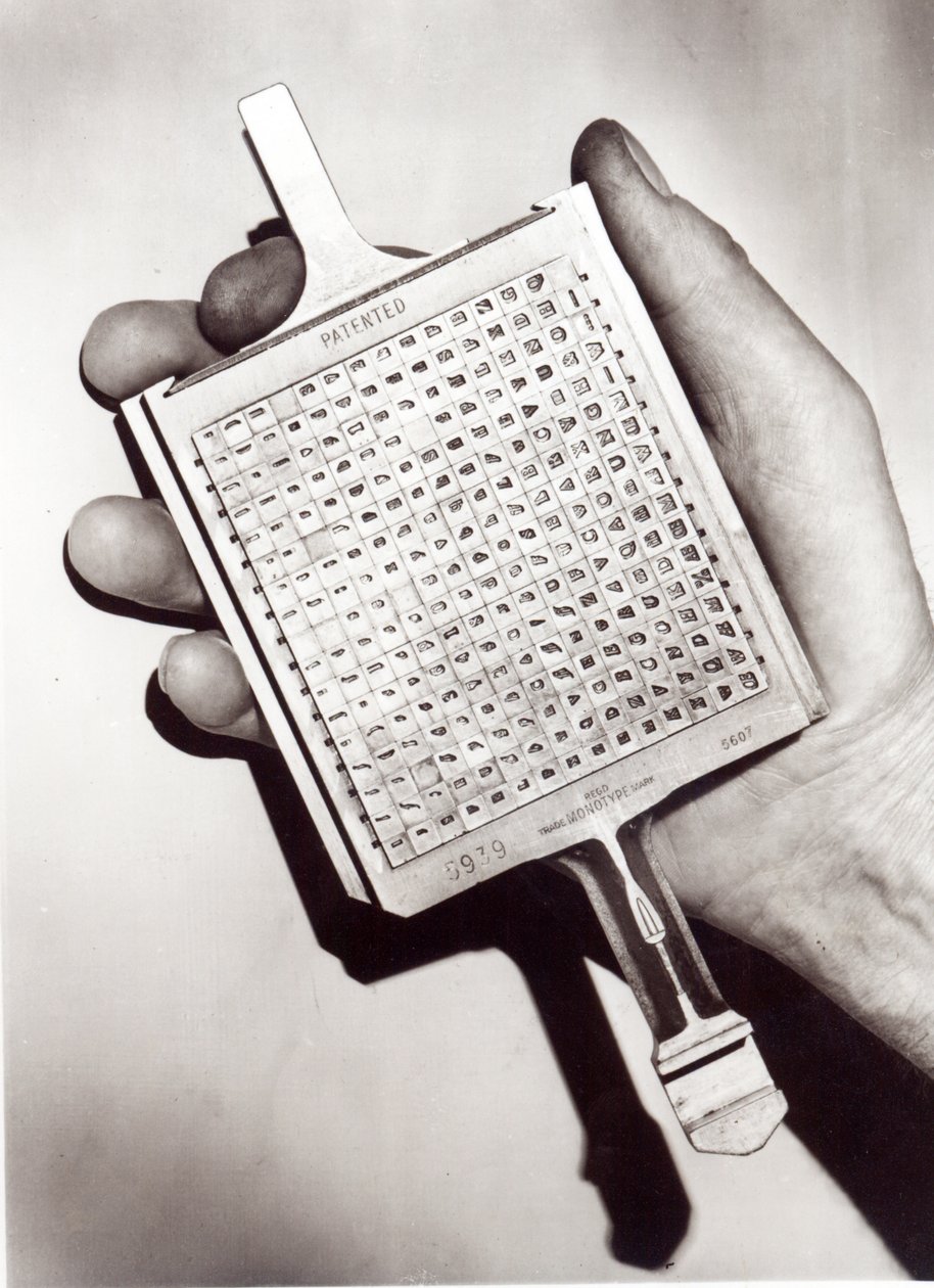 Blocchi di tipo da English Photographer