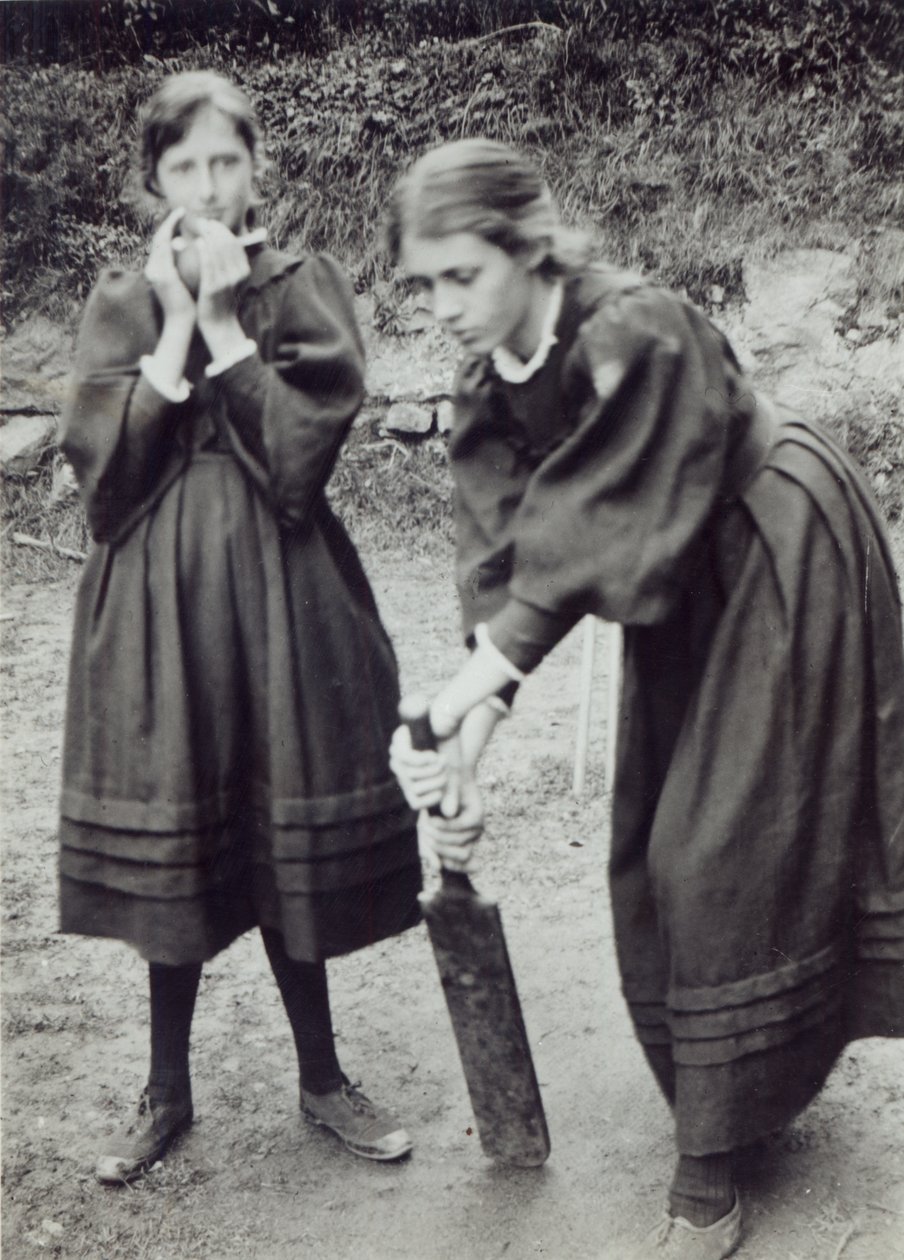 Virginia e Vanessa Stephen, a St. Ives, 1894 da English Photographer