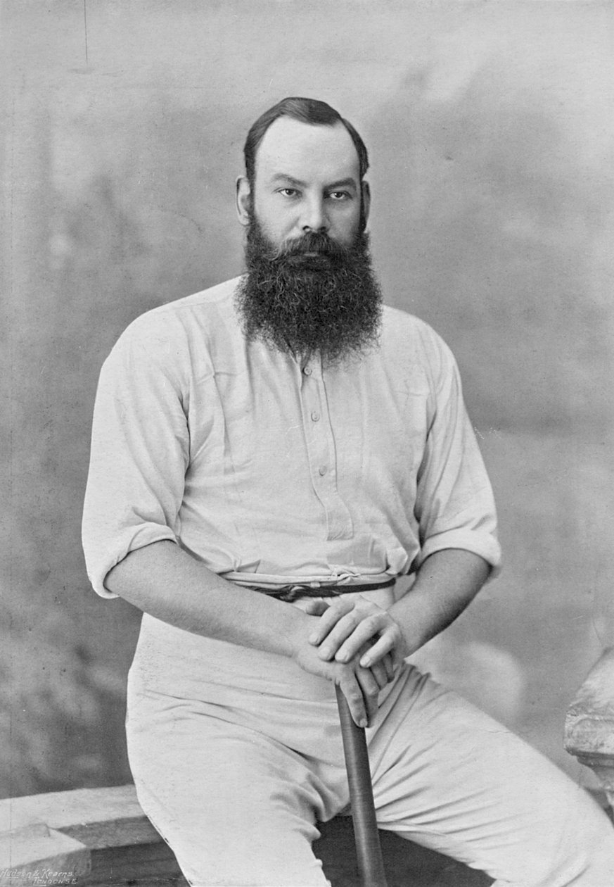 W.G. Grace, da Famous Cricketers and Cricket Grounds, pubblicato da Hudson e Kearns, 1895 da English Photographer