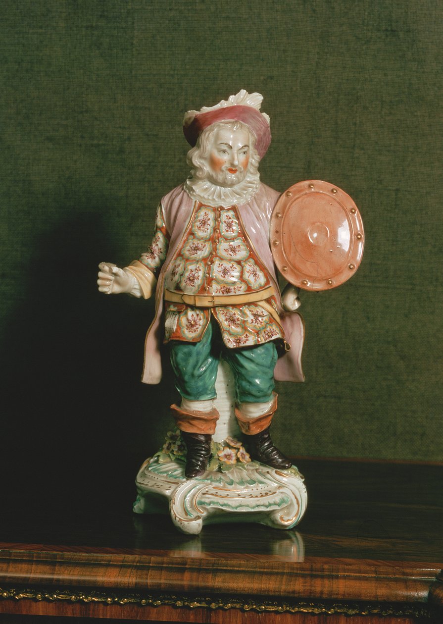 Figura di Falstaff di Derby da English School