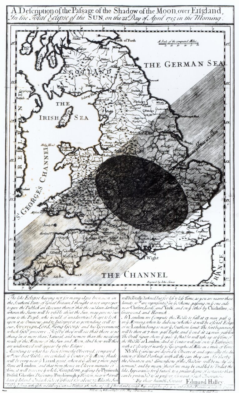 Mappa che mostra il passaggio dell
