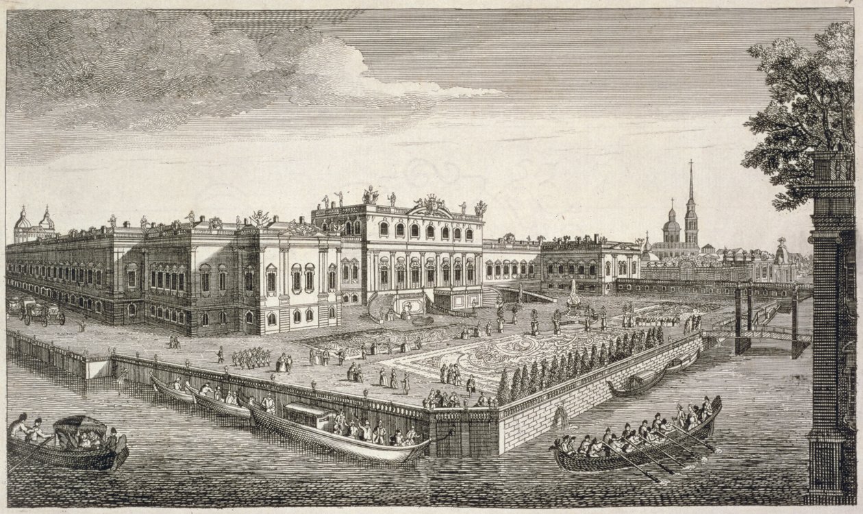 Vista nord-ovest del Palazzo d
