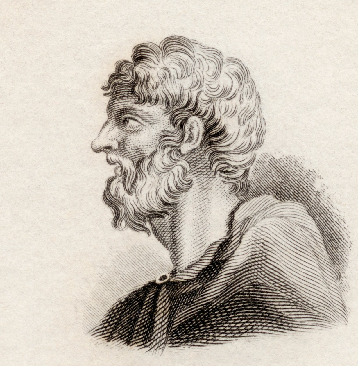 Alceo di Mitilene, 1825 da English School