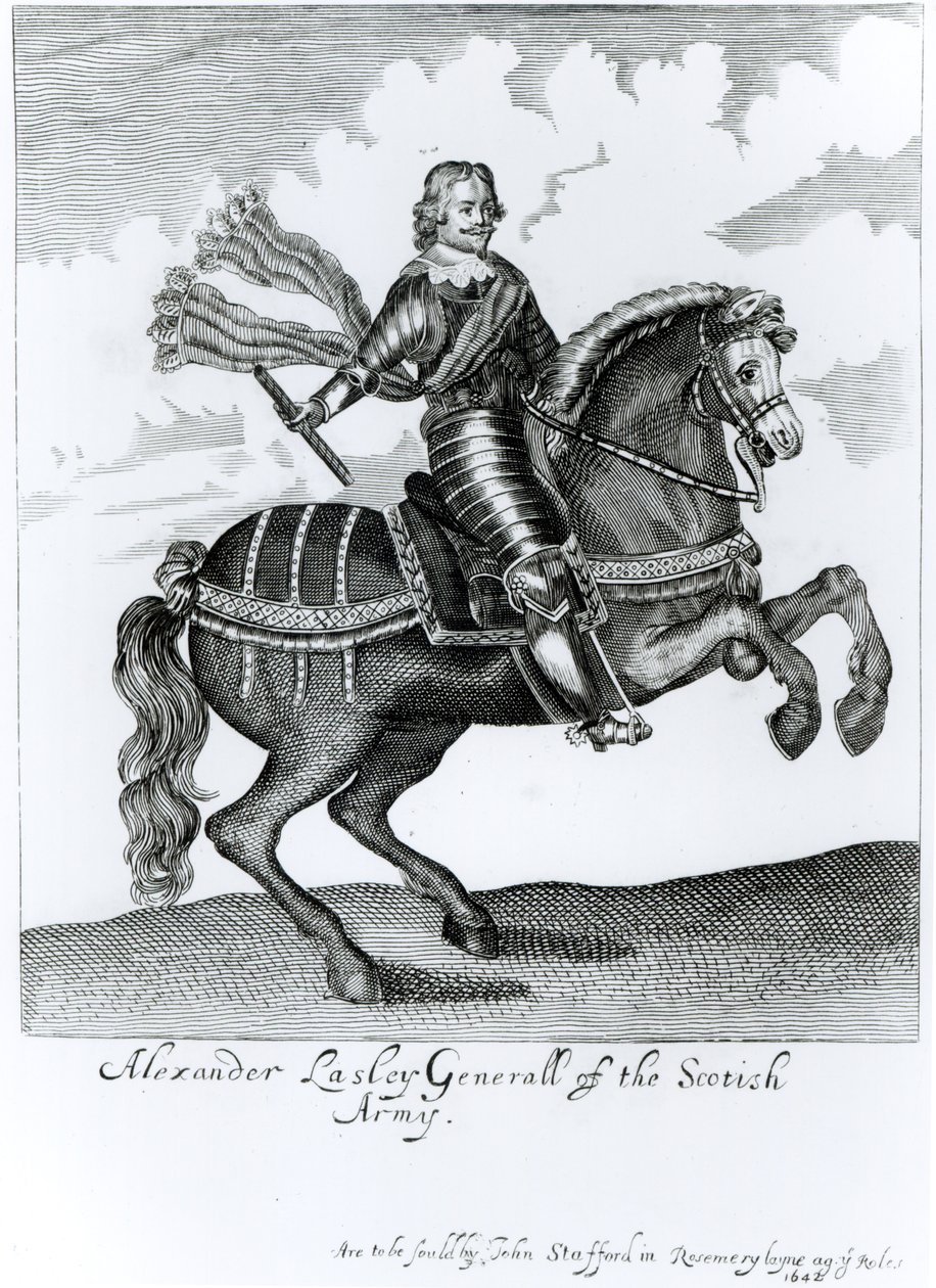 Alexander Leslie (c.1580-1661) 1° Conte di Leven da English School