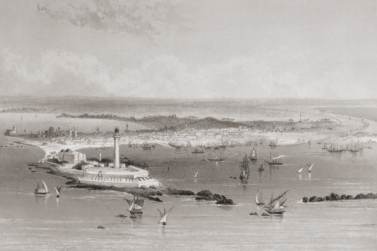 Alessandria, Egitto, 1883 da English School
