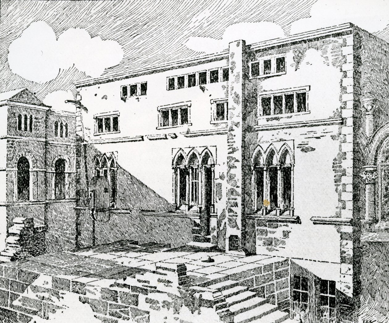 Antica sinagoga a Metz da English School