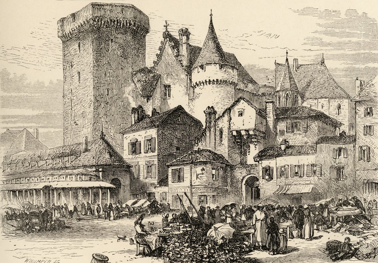 Angoulême, Francia, illustrazione da 
