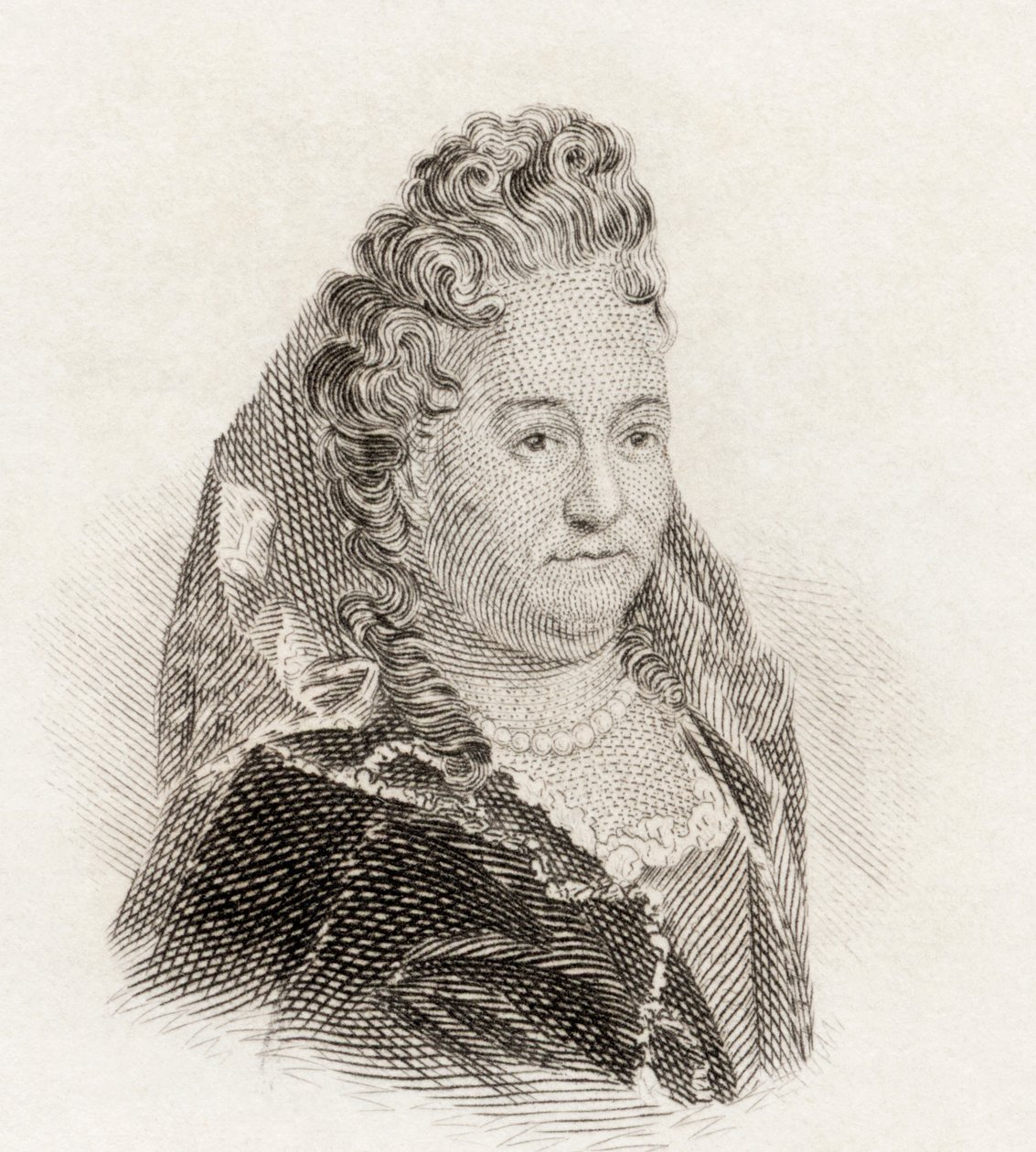 Anne Le Fevre Dacier, 1825 da English School