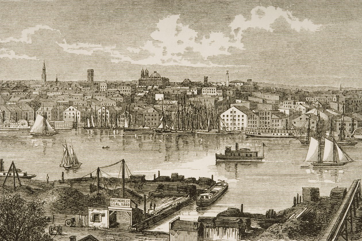 Baltimora, c.1870, da 