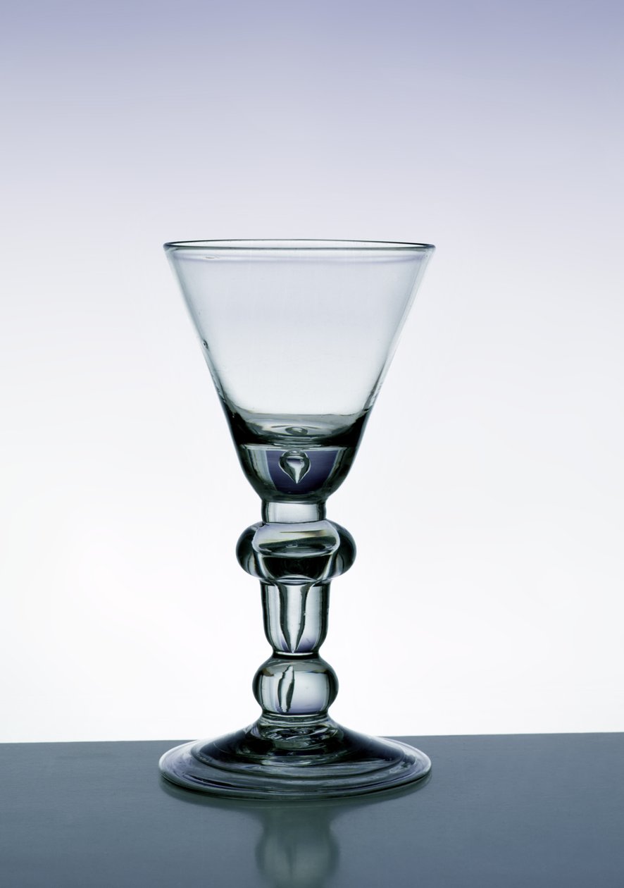 Calice a stelo balustre, c.1700-20 da English School