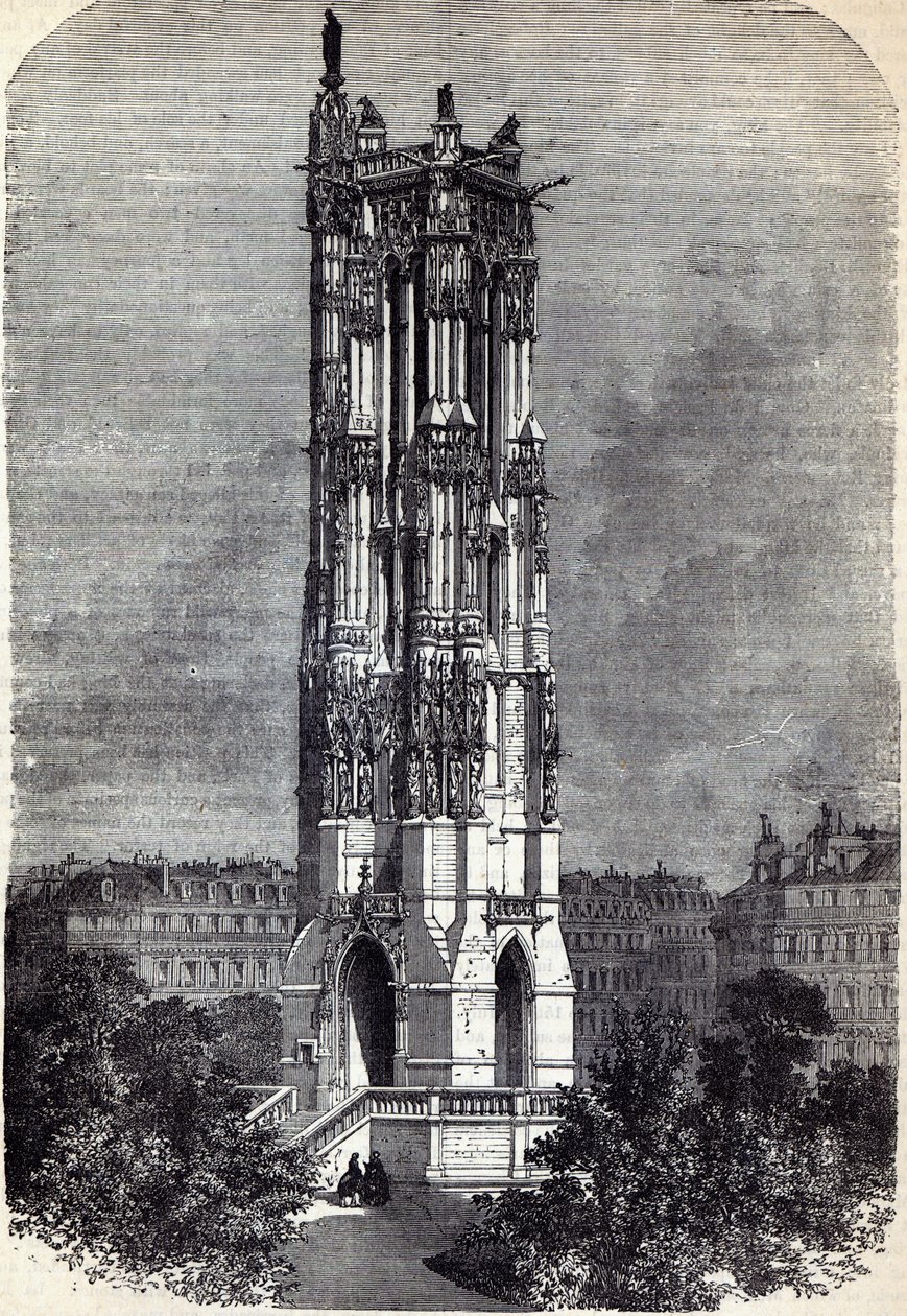 Chiesa di St. Jacques de la Boucherie, Parigi, che ospitava le sedute dell