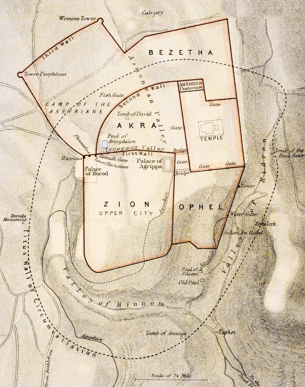 Mappa della città dell