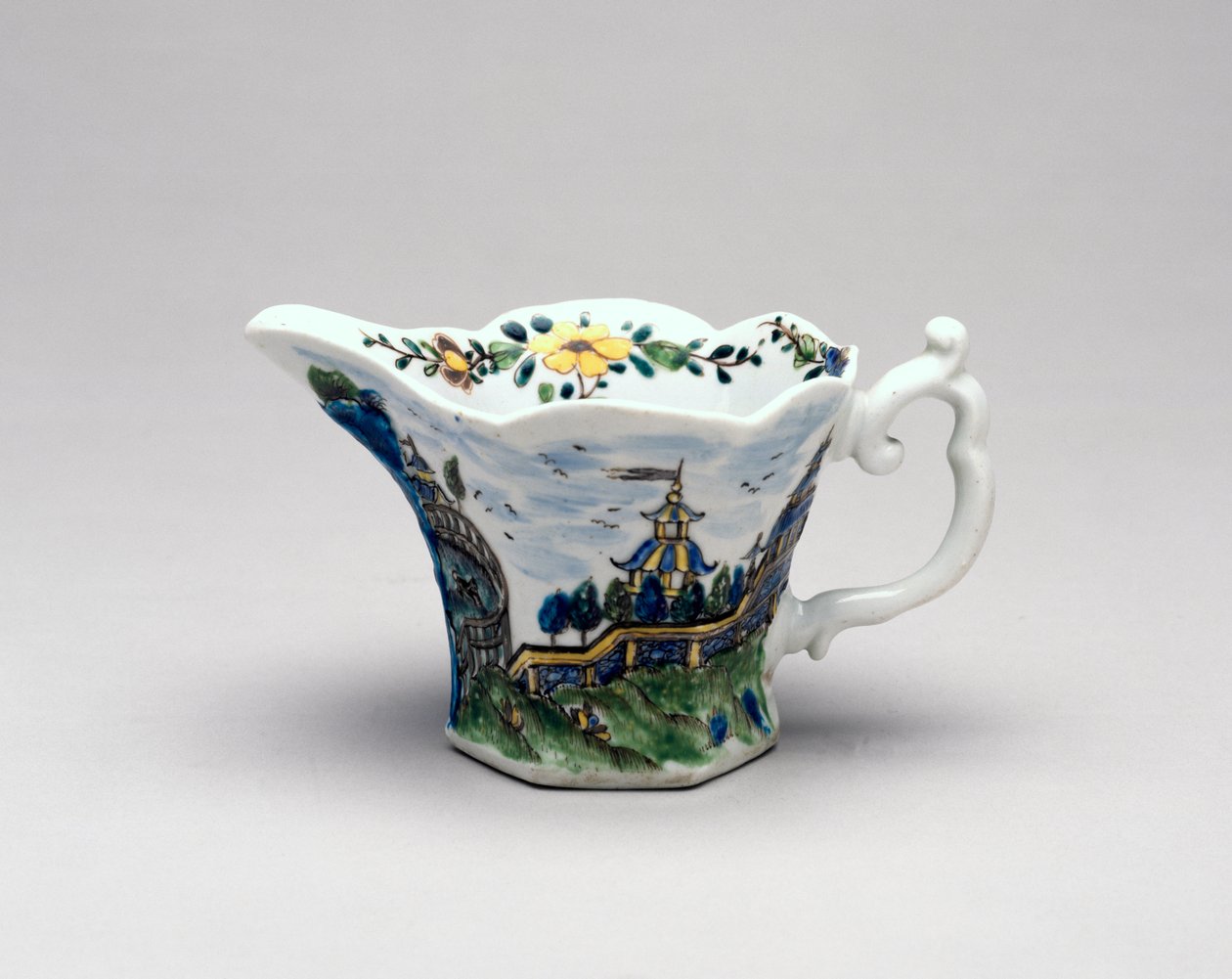 Cremiera, Porcellana di Worcester, c.1755-58 da English School