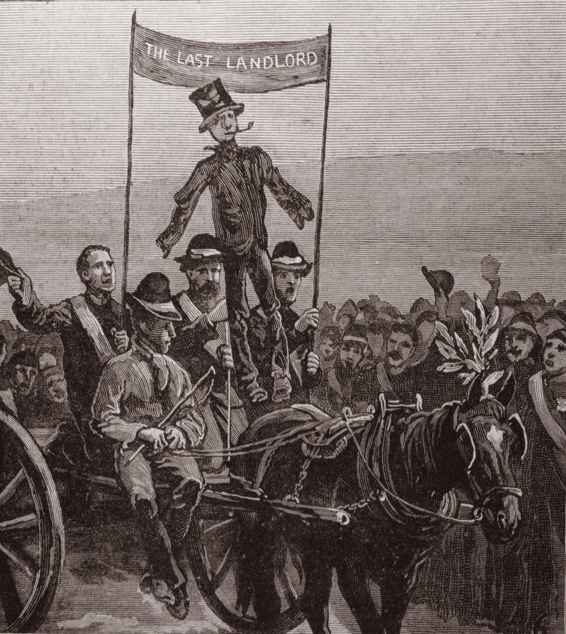 Dimostrazione sulla tenuta del signor Parnell, Avondale, Wicklow: L