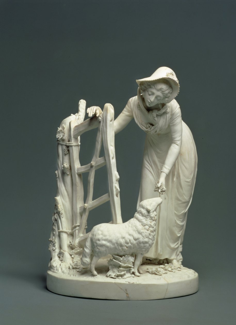 Pastorella di Derby, 1790 da English School