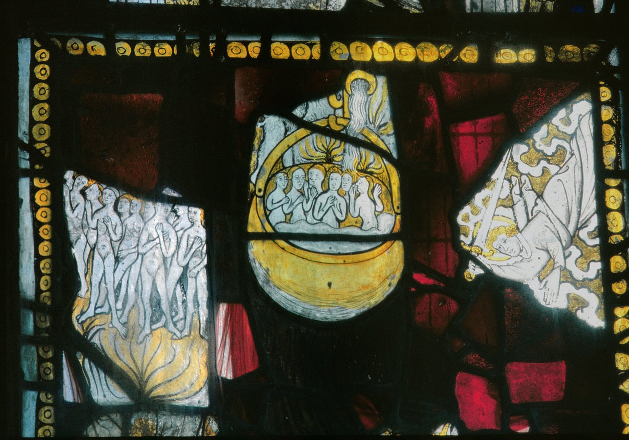 Giudizio Universale (dettaglio), XV secolo da English School