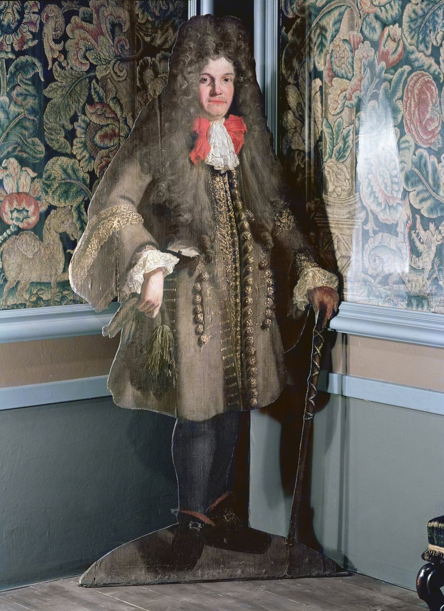 Figura di uomo su tavola da English School