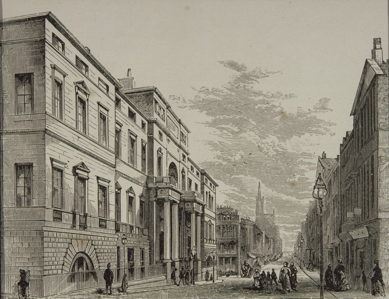 Università di Edimburgo nel 1880, da 