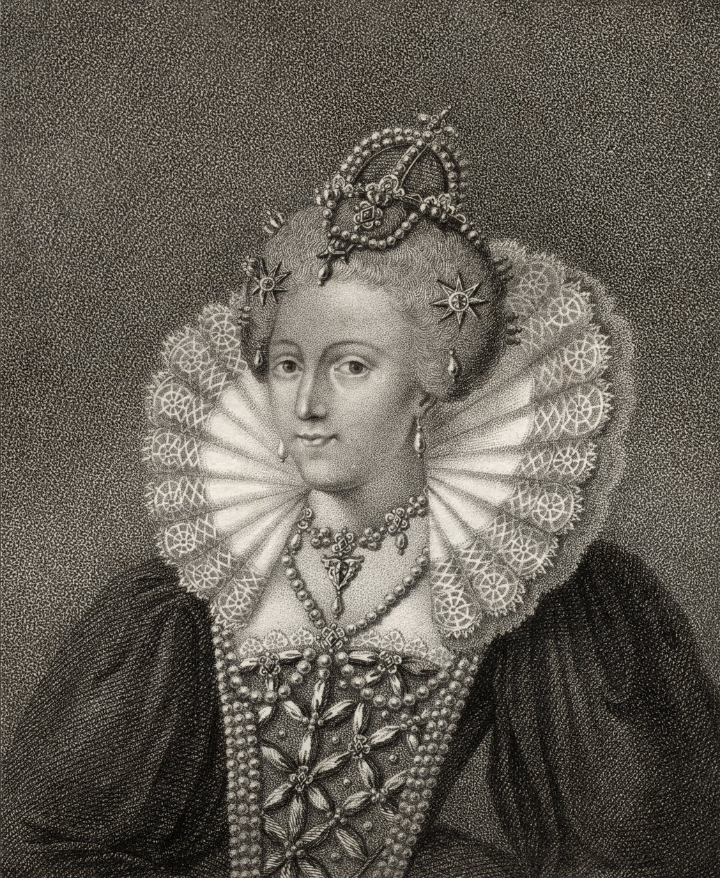 Elisabetta I, inciso da Bocquet, da 