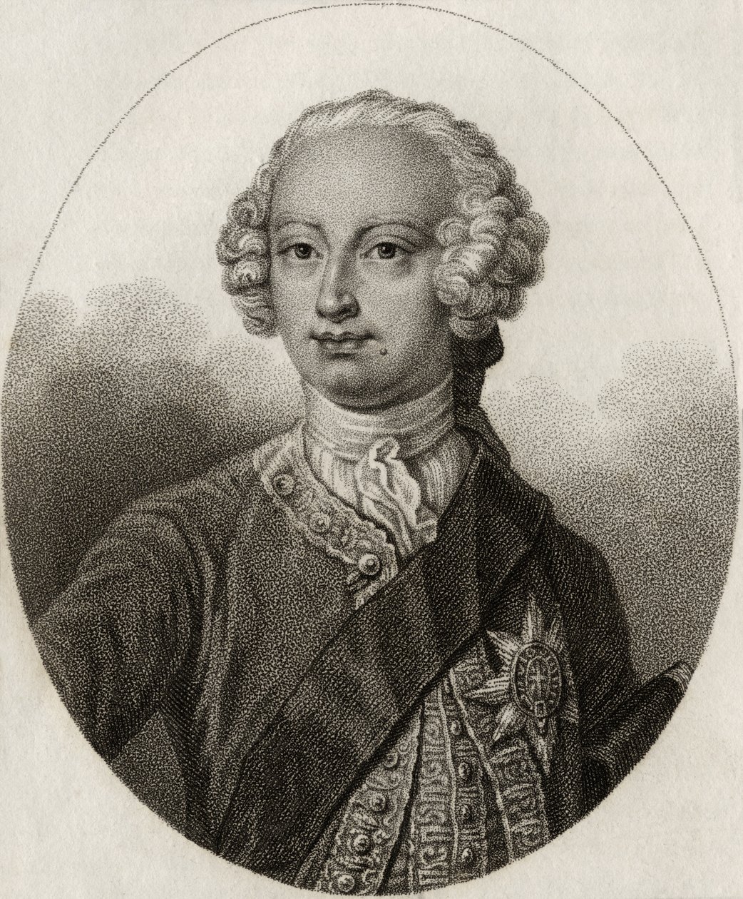 Federico, Principe di Galles, inciso da Gerimia, da 