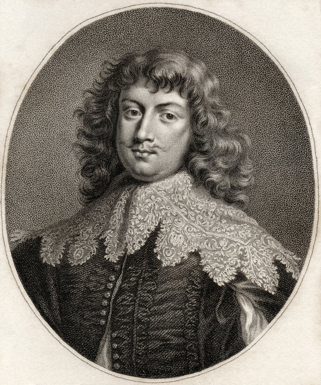 George Digby, incisione di Bocquet, illustrazione da 