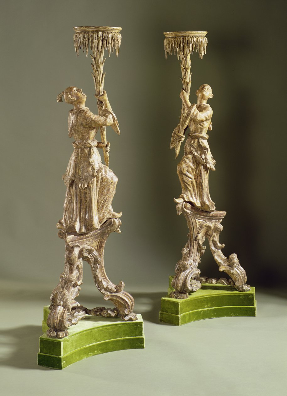 Torciere cineserie di Giorgio II, c.1750 da English School