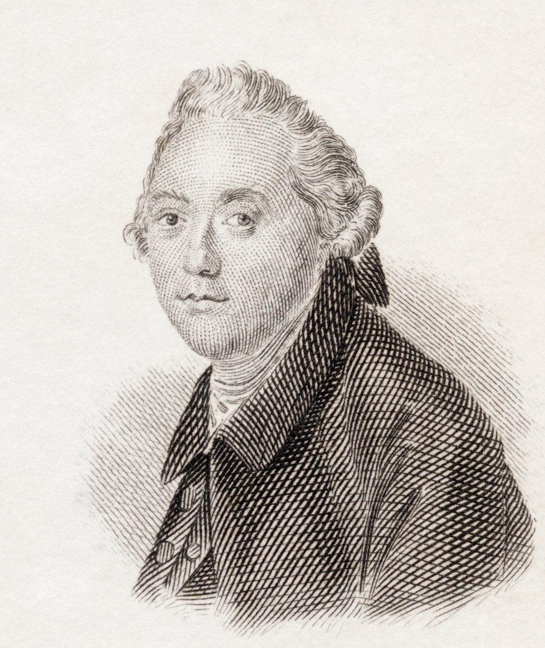George Steevens, 1825 da English School