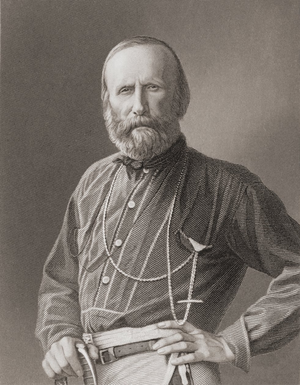 Giuseppe Garibaldi, 1883 da English School