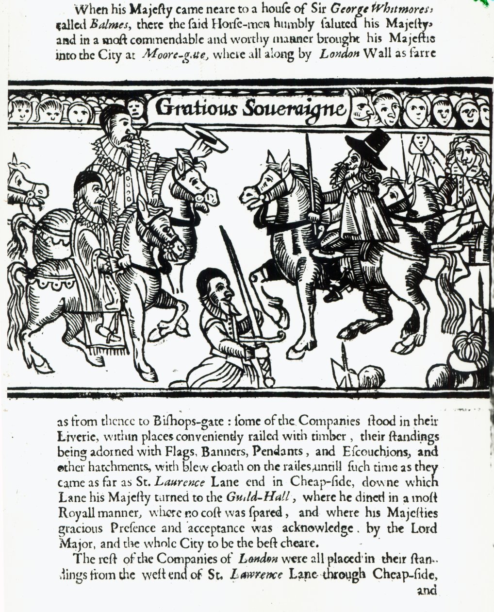 Sovrano grazioso, c.1631 da English School