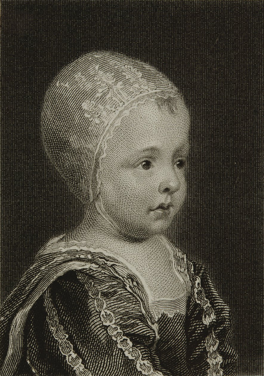 Giacomo II da bambino da English School
