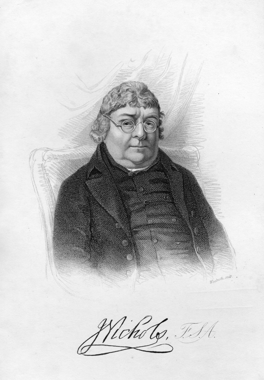John Nichols, inciso da Woolnoth da English School